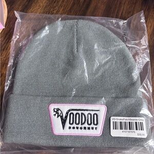 Voodoo Doghnut Gray Beanie